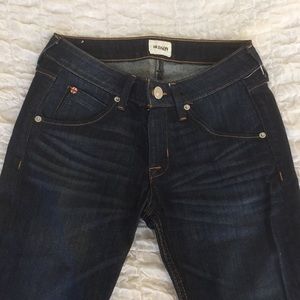 Hudson Bacara Cropped Straight Cuffed Jean